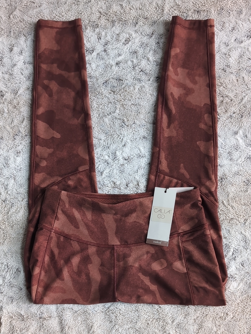 Calia Energize Mid Rise 7/8 Soft Camo Leggings